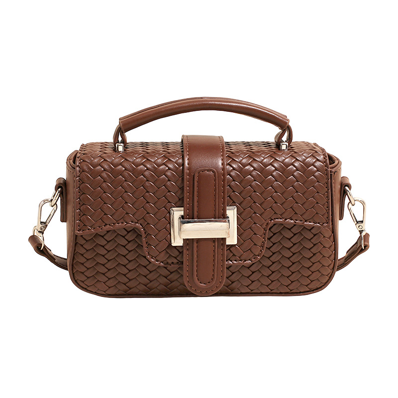 Casual coreano nicho tejido bolso de mano para mujeres 2026 nueva moda lujosa exquisita bolsa de mochila