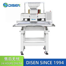 单头全自动电脑绣花机 帽子成衣绣字机 小型家用绣花机logo刺绣机