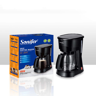 Cross-Border American Drip Pot Small Office American Drip Coffee Pot Coffee Machine Foreign American Milk Tea Machine