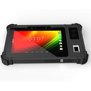 Customized Face Recognition, Temperature Measurement, Fingerprint Comparison, Person-To-Person Verification and Access Control All-In-One Machine 8inch Industrial Tablet