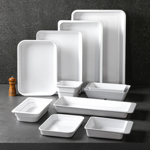 Xiangyuan meiminamide cooked food plate braised duck cold dish braised meat cooked food display plate string tray commercial