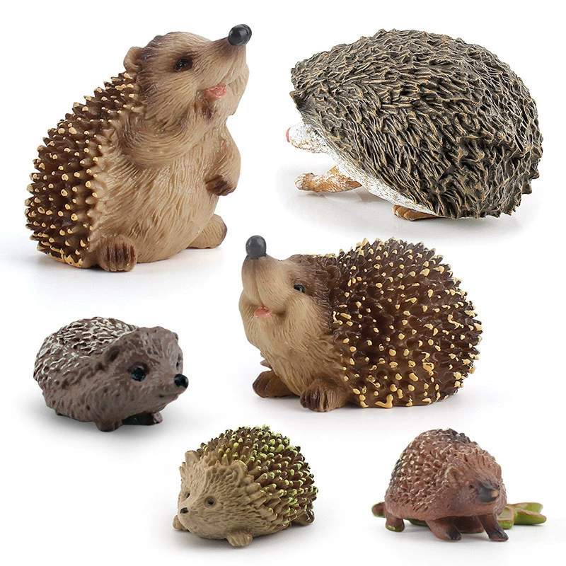 Кросс-борт PVC твёрдый имитированный ёжик модель Little hedgehog mouse jungle sand стол детские игрушки