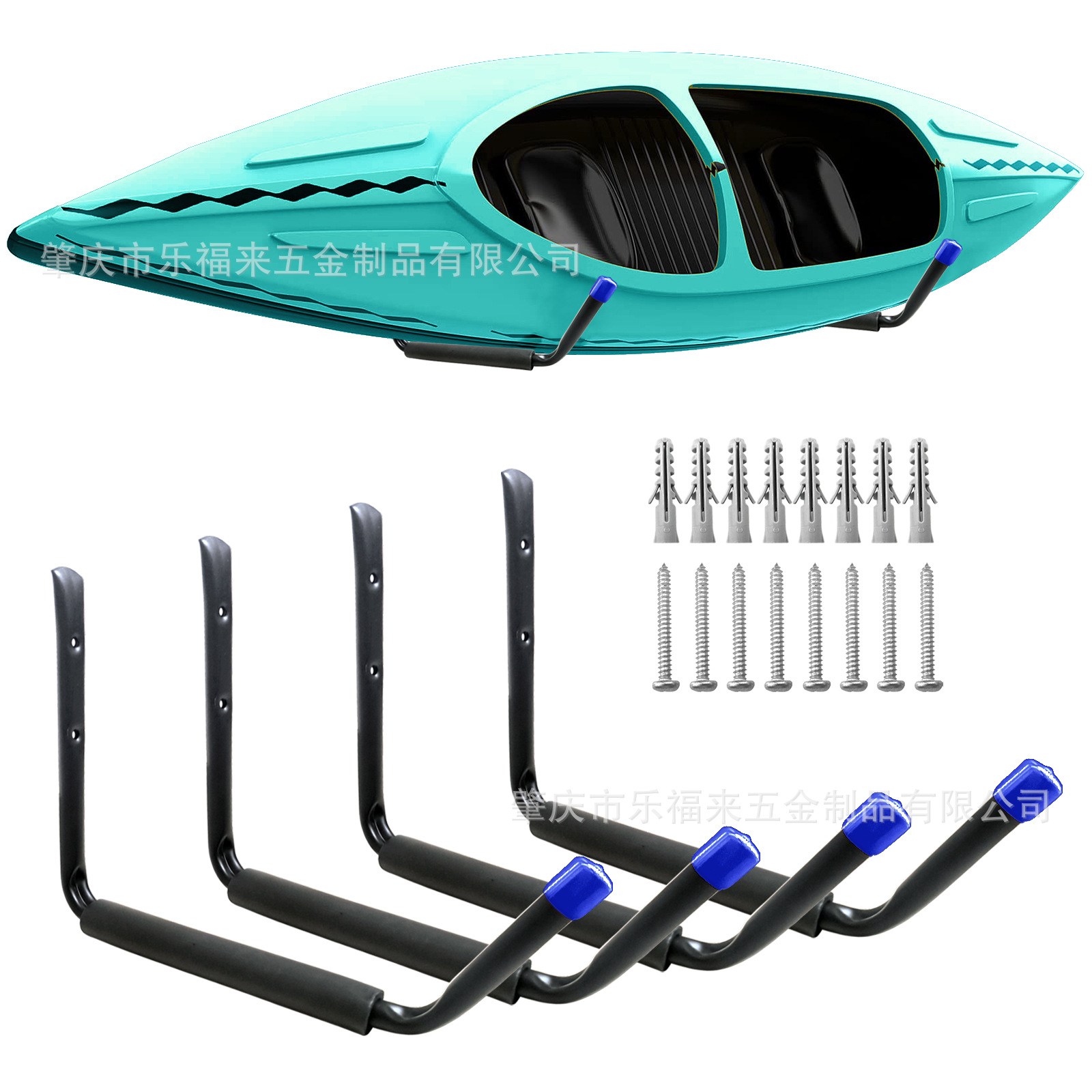 Soporte de pared de kayak montado en la Pared Soporte de rack estante de tabla de surf soporte de pared de canoa montado en la pared