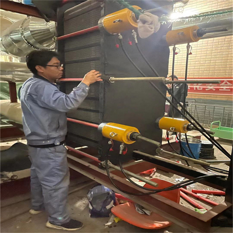 河南漯河板式换热器液压扳手创菲板式换热器压紧器