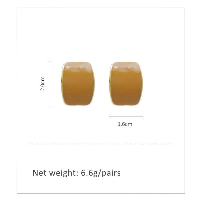 Korean version of Ear Clip Morandi 925 Silver Pin Earrings Earrings Internet Celebrity Women's Ear Clip Cross-border Wholesale