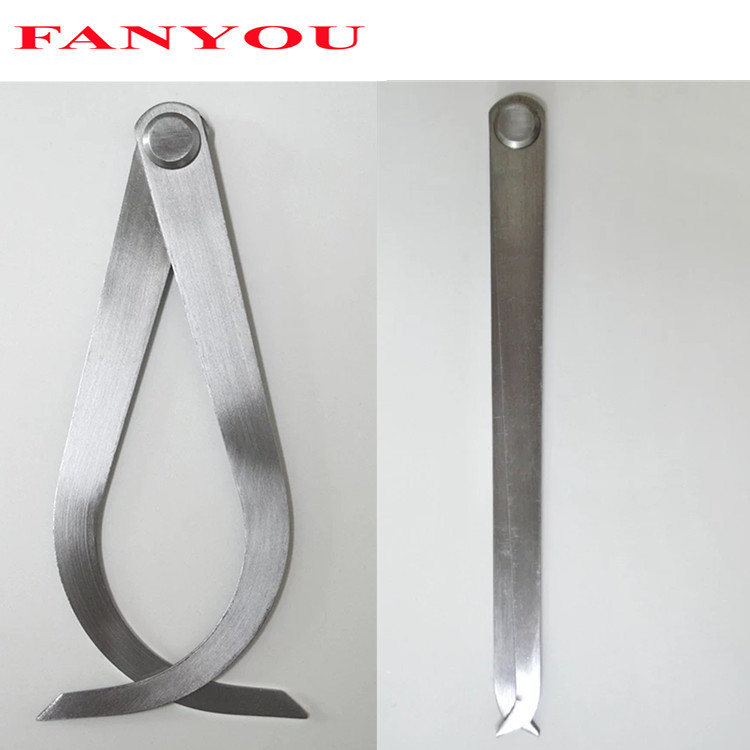 凡莜自产工业级内卡钳内卡规间距规圆规边线器植鞣革划线规内径规