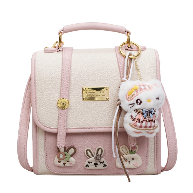 Premium Women's Backpack 2026 New Spring Edition - Academic Style Casual Fashion Niche School Bag For College Students & Commuting Shoulder Bag - Thumbnail 5