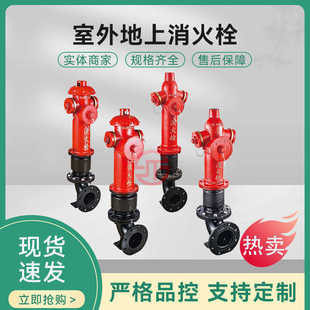 Quanhang Above-Ground Fire Hydrant Ss100/65-1.6 Above-Ground Hydrant/Outdoor Fire Hydrant/Anti-Collision Outdoor Fire Hydrant