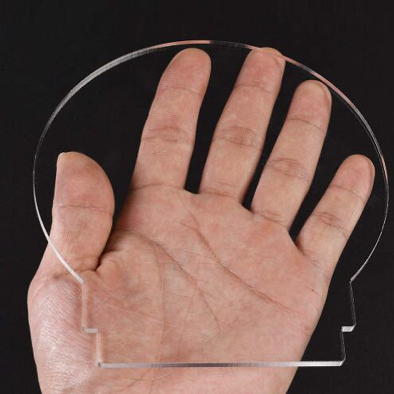 高透明塑料pc耐力板加工防火阻燃亚克力雕刻加工隔板PVC透明硬板