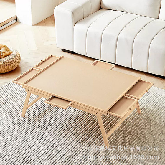 1500 piece wooden puzzle folding board puzzle table with table legs with PP board 35*27 inch 6 drawer puzzle table