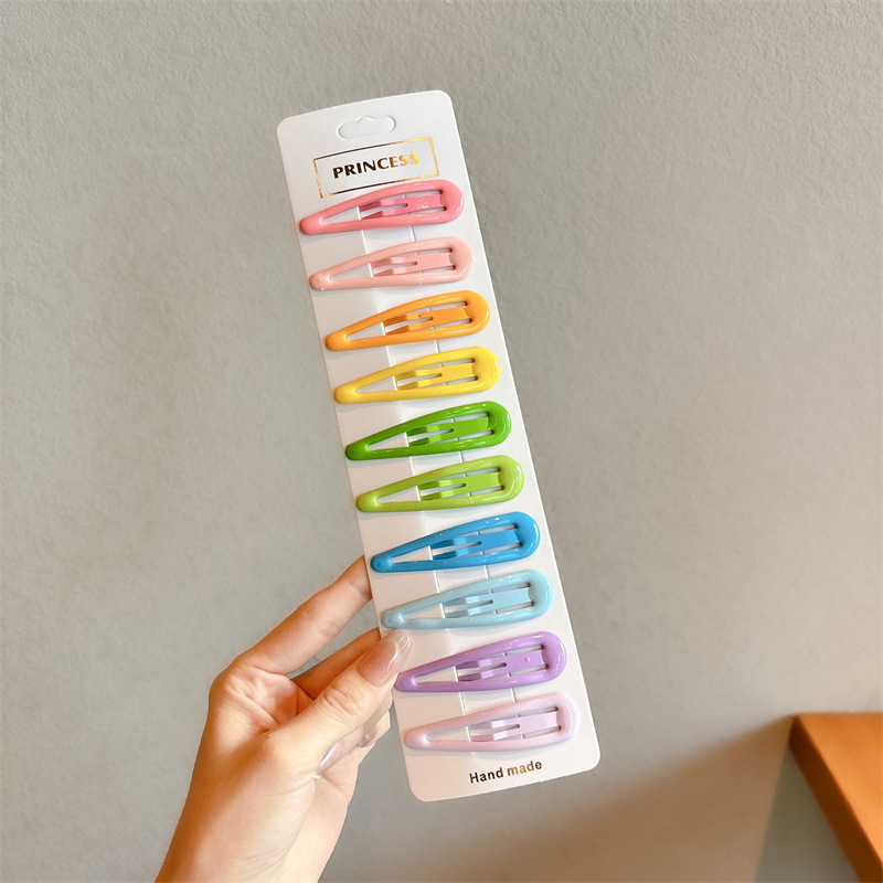 Pin de cabello de color estrella de pentacos pin de cabello de niñas pin de cabello lateral pin de cabello de dopamina pin de cabello pin BB pin