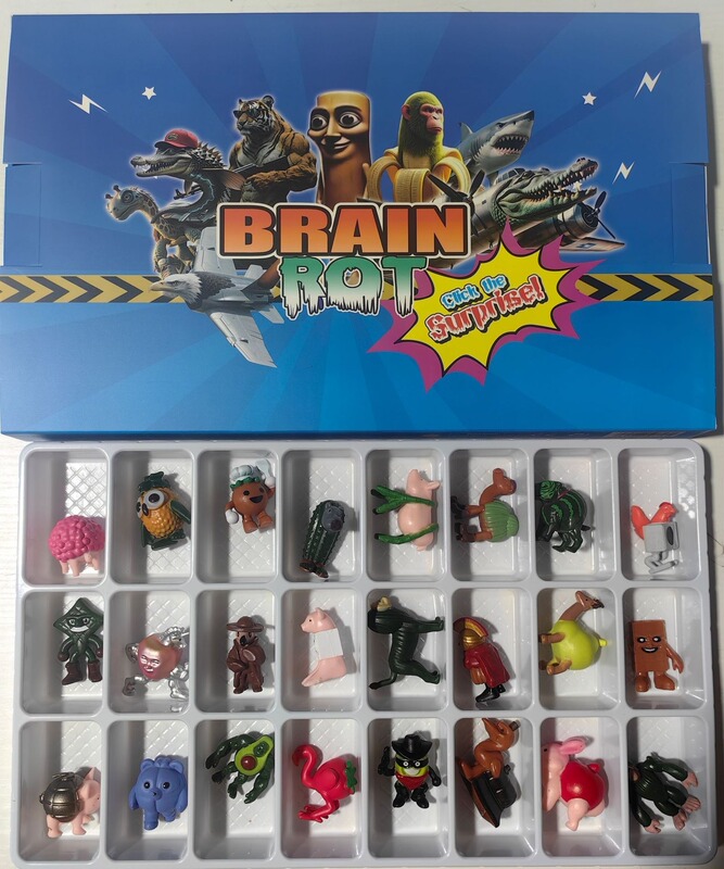 跨境新品 24款一代二代三代山海经迷你版通通通木棍人公仔模型|undefined