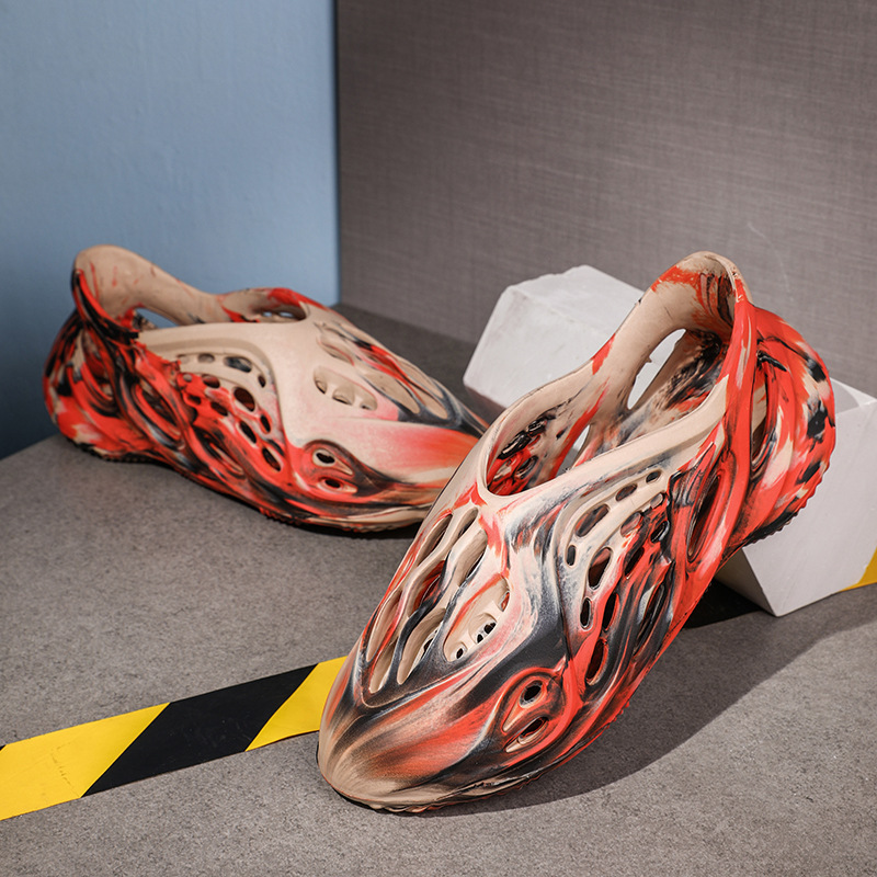 Cross-Border Coconut Camouflage Trbottomyy Eva Thick-Soled Clogs Summer Couples Men and Women Casual Sandals Sports Outer Wear