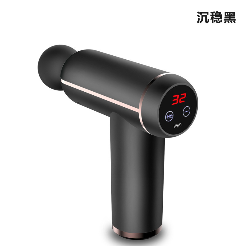 ミニ筋膜ガン充電式マッサージャー家庭用リラクゼーション筋肉電気フィットネス機器ガールズスポーツマッサージャー|undefined