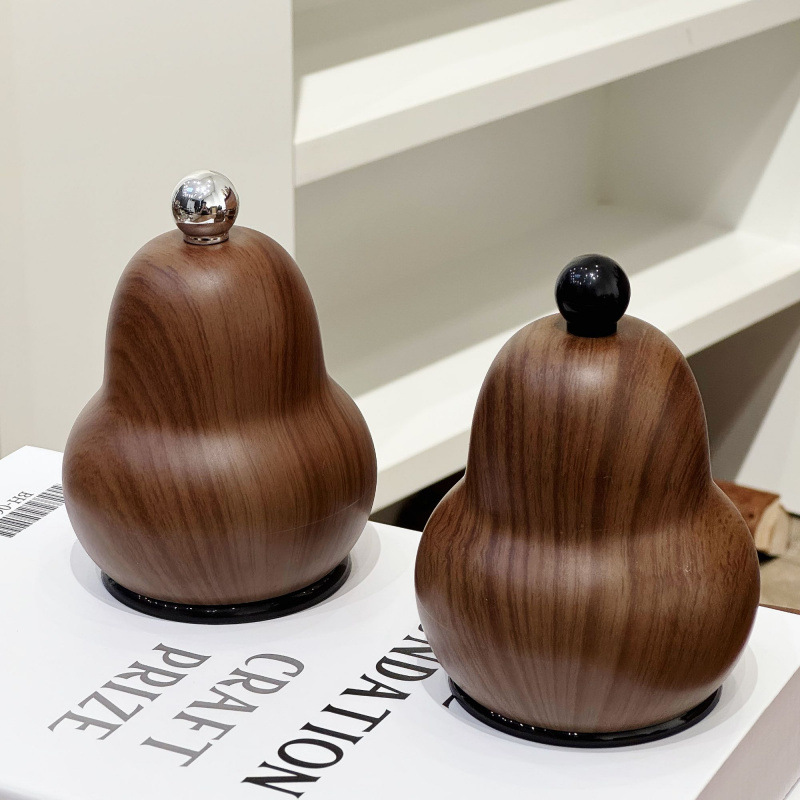 満足の木製歯ブラシ箱、新しいスタイル、軽くて豪華で見栄えの良いデンタルフロス収納ボックス、クリエイティブなひょうたん綿棒歯ブラシホルダー|undefined