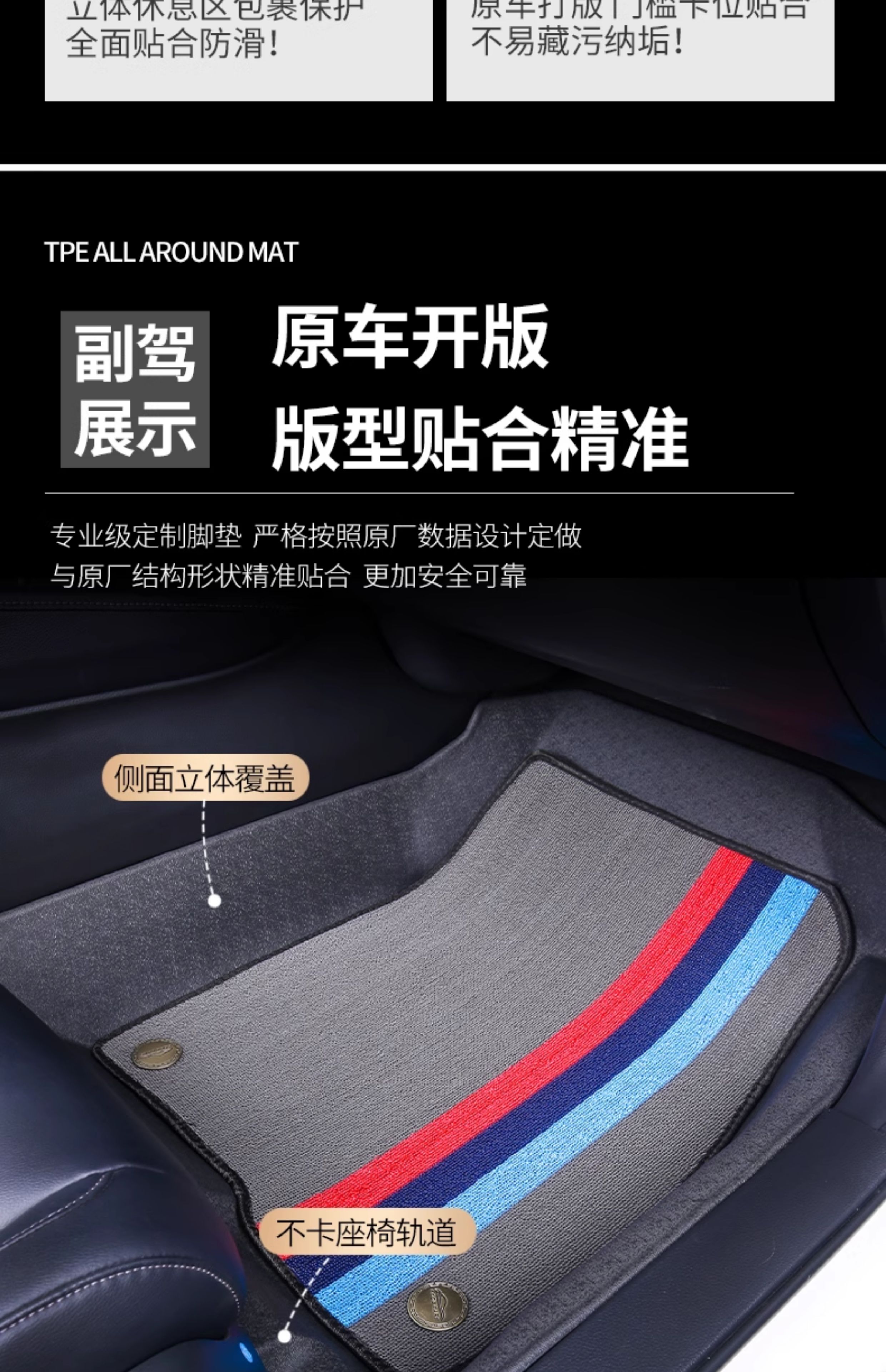 Honda Inspire, HaoYing, BinZhi, XRV, Lingpai, FengFan, CRV, Xiangyu, Fit TPE double-layer car floor mats