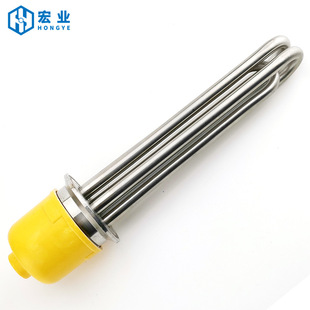 304 stainless steel clamp type electric heating Tube quick installation heating tube food machinery brewing Chuck heating rod