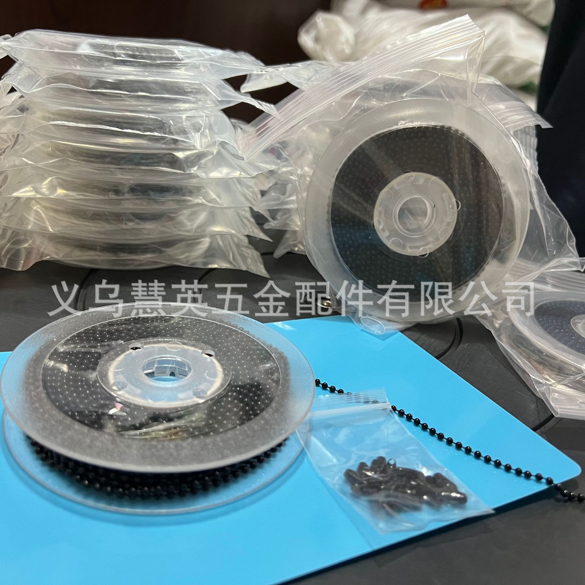 304不锈钢珠链2.4波珠链铜铁珠链窗帘卷帘服装吊牌链diy饰品配件