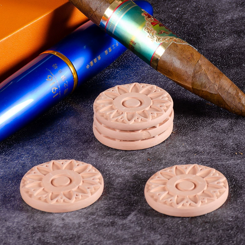 Ежедневные керамические увлажняющие таблетки Натуральные глиняные увлажняющие таблетки табачные сигары