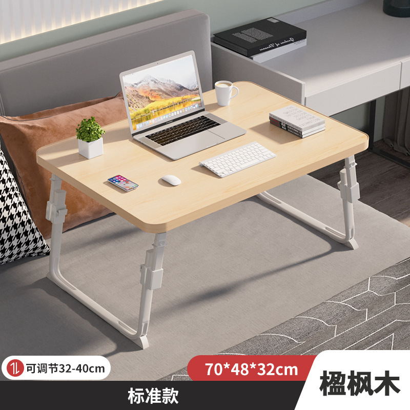 昇降可能なベッドの上の小さなテーブルが窓をはって勉強する机のノートパソコンの机のオフィスの小さなテーブルの折り畳み寮|undefined