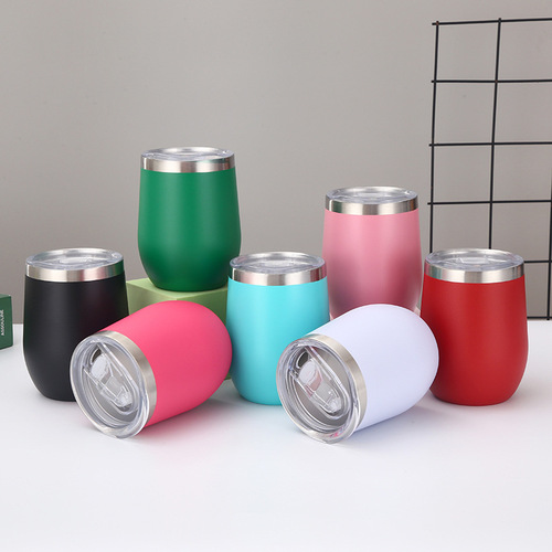 Cross-border Spot Supply: Eggshell Cups, Cold-Keeping Ice Buckets, Sports Water Bottles, 304 Stainless Steel Double-Layer Vacuum Insulated Cups—Wholesale