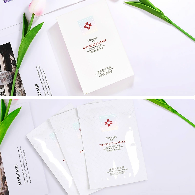 Monolithic brightening moisturizing silky strengthening face mask, 10 pieces, upgraded version, wholesale
