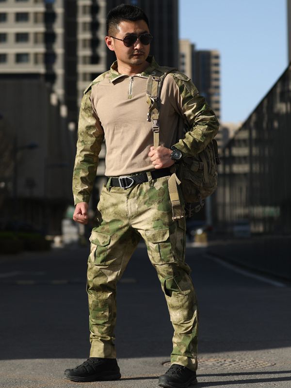 Fabricantes mayoristas de comercio exterior ropa de rana táctica G3 hombres y mujeres extienden al aire libre anti-desgaste entrenamiento militar