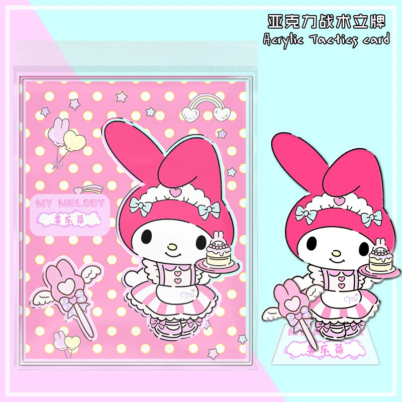 Набор акриловых подставочных карточек, микс аниме и Sanrio, 113×142 мм (3 мм)
