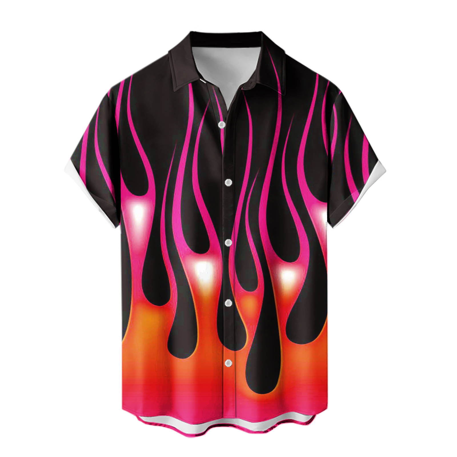 2024 venta caliente para hombres nueva camisa de manga corta Hawaii Holiday Series Camisa casual de todo fósforo con estampado 3D para hombres