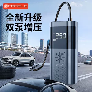 Car Portable Air Pump Cordless Electric Dual Cylinder High Pressure Tire Inflator
