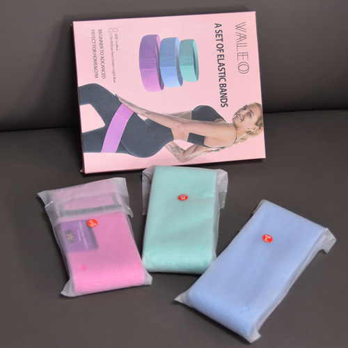 valeo elastic band fitness resistance band strength training women's hip training buttocks squat hip yoga beautiful buttocks elasticity