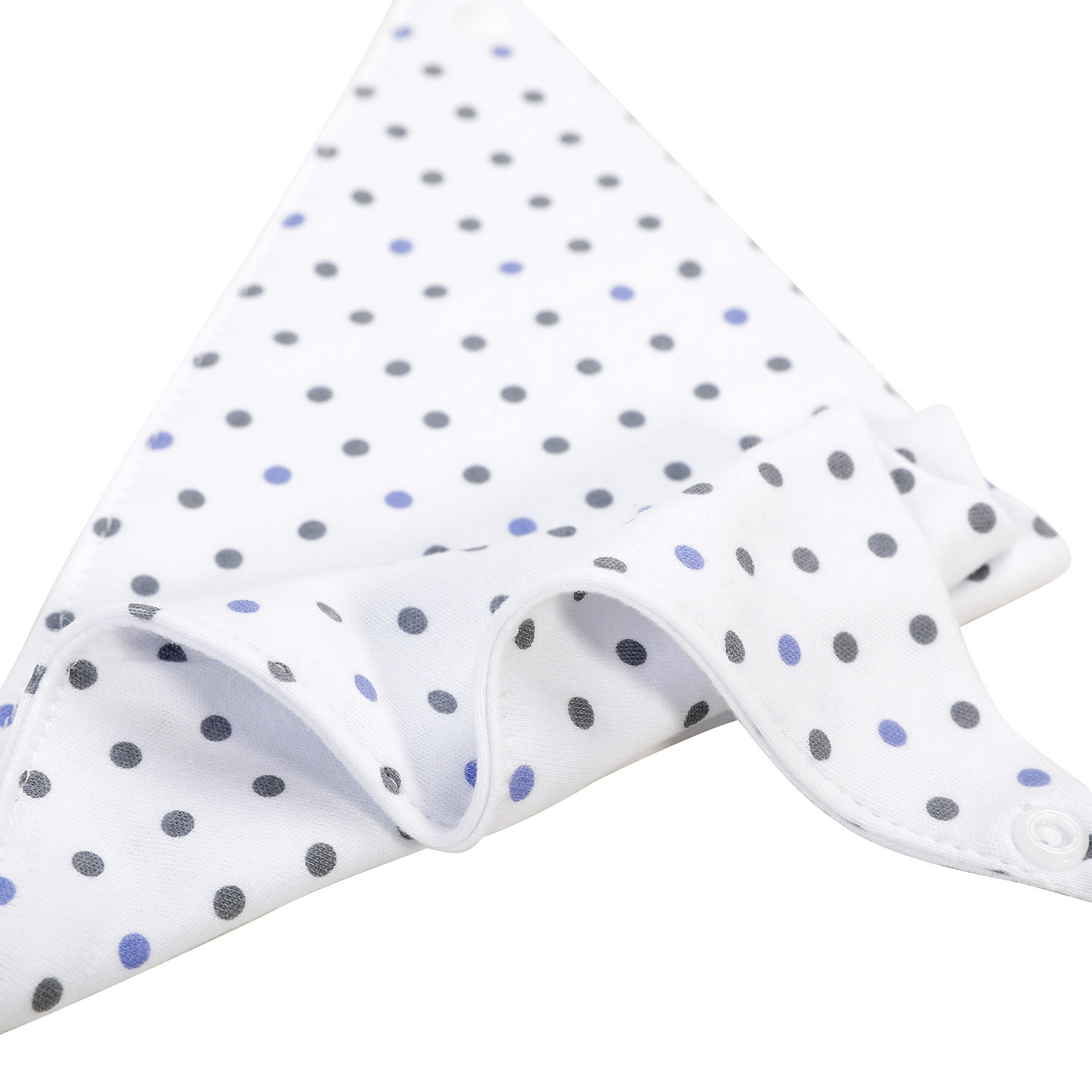 Children's cotton universal solid color eating bib for new born