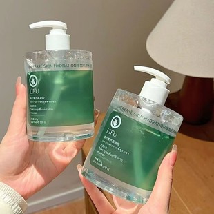 There Is a Chinese Label Thai Lifu Aloe Vera Gel Hydrating Moisturizing Aloe Vera Gel 500g Gel Men's and Women's Facial Cream