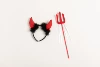 Black Demon Bull Horn+Handband