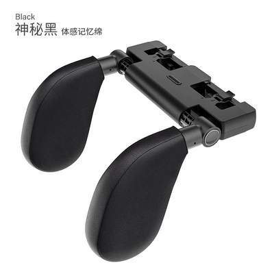 Headrest universal car side pillow car - a05-with-hook-aromatherapy-box-black