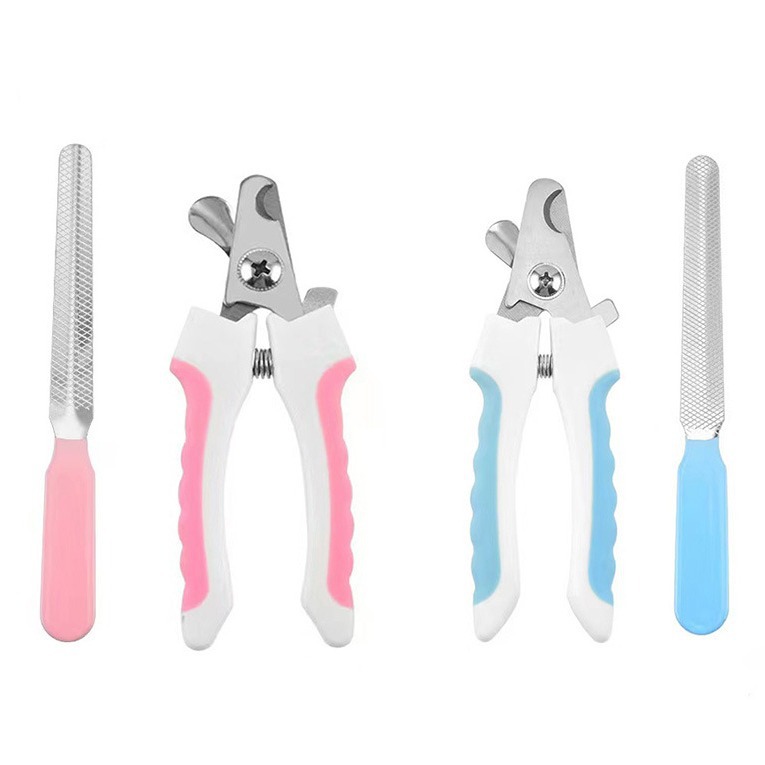 PET uñas tijeras gato perro Acero inoxidable uñas cortadoras belleza herramienta uñas Clippers mascotas suministros al por mayor