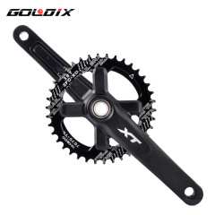 GOLDIX マウンテンバイク チェーンリング 11速 正負歯 シングルディスク 左右 XT 4爪クランク 170/175MM 軽量
