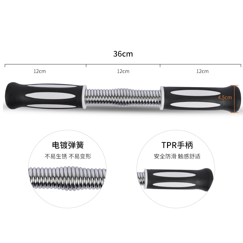 Brazo elástico alto palo muñeca entrenador brazo músculo pecho expansor entrenamiento fitness equipo multifuncional primavera brazo entrenador