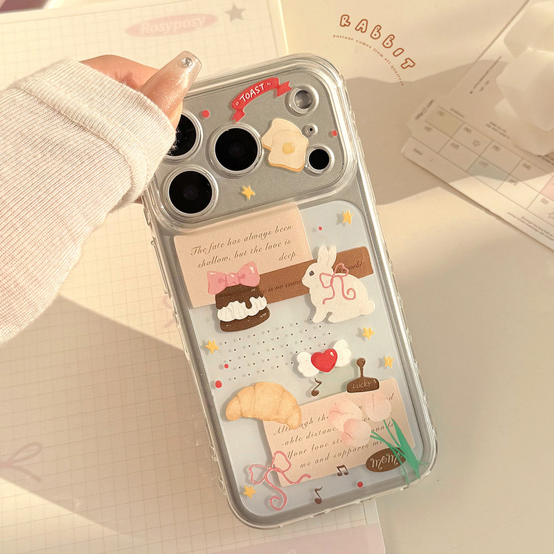 【Tower Under】Ins Rabbit Collage Suitable for Apple 17 Pro Max Phone Case iPhone 15 Dropshipping 14 for Girls 【Tower Under】Ins Rabbit Collage Suitable for Apple 17 Pro Max Phone Case iPhone 15 Dropshipping 14 for Girls