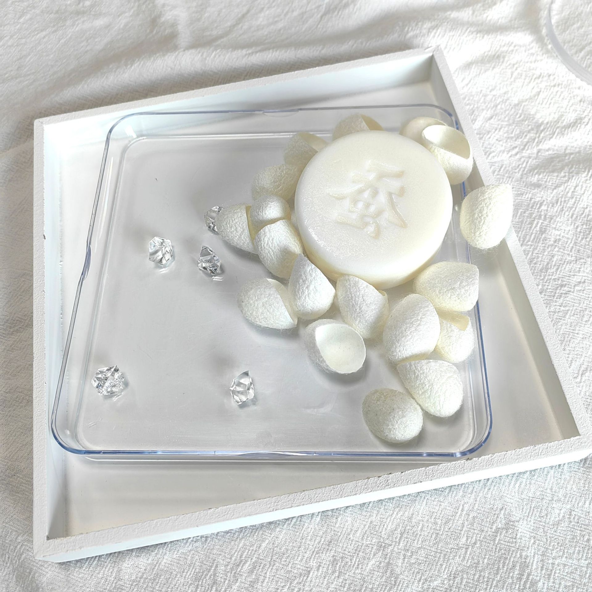 Dropshipping Silky Protein Soap, Gentle Goat Milk Handmade Soap – Oil-Control & Moisturizing Cleansing Bar, Internet-Famous Design