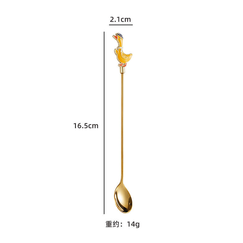 숟가락 신사 오리