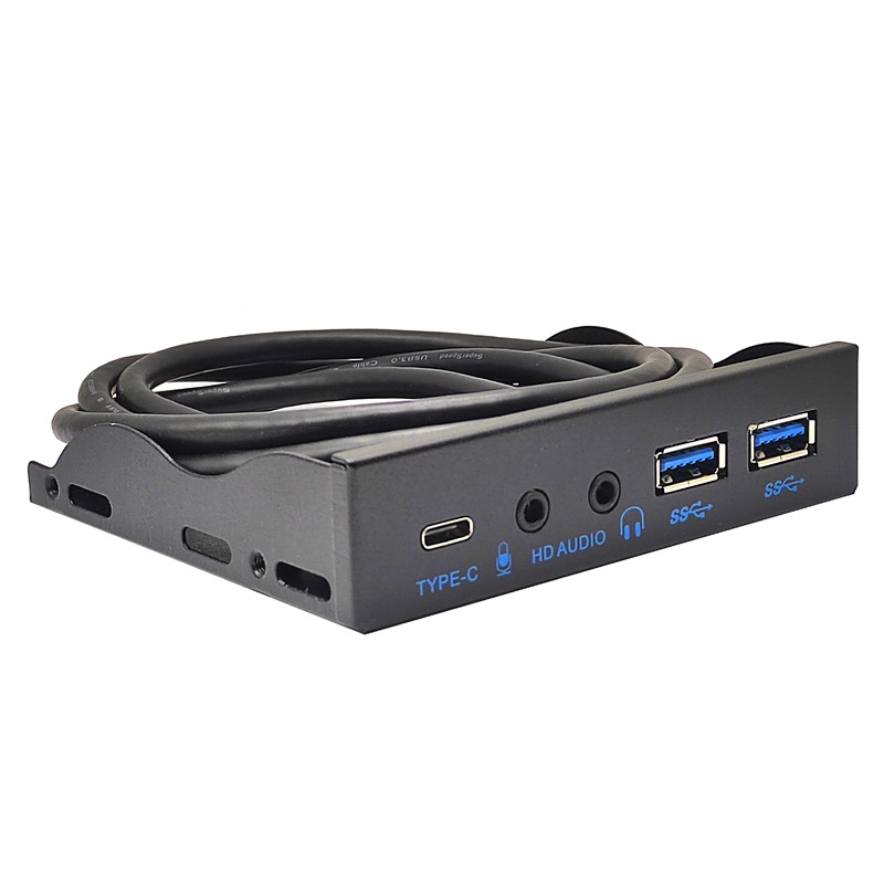 USB3.2����λ10Gbps��ƵHD-AUDIOǰ�����3.5��TYPE-E/19PIN/9��