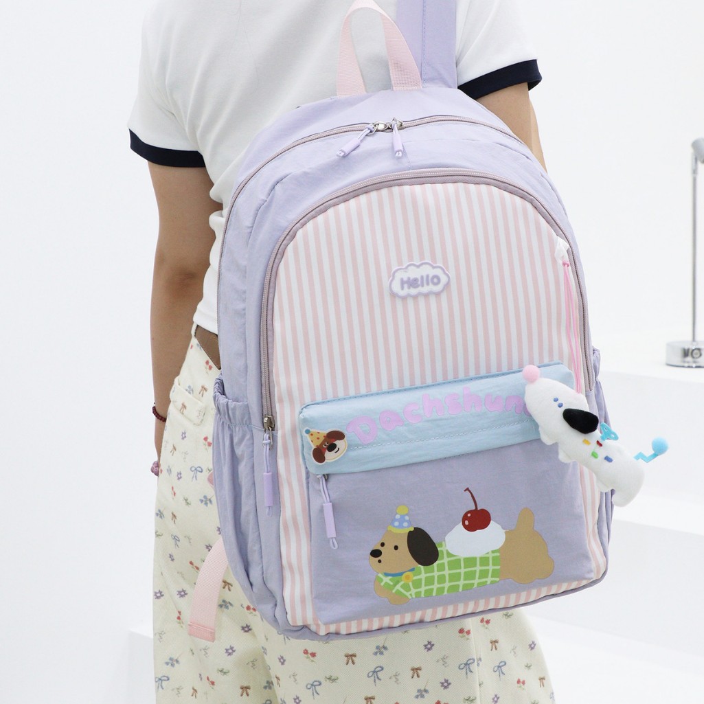 现货跨境新款双肩包女初高中生大学生书包休闲大容量户外OR001