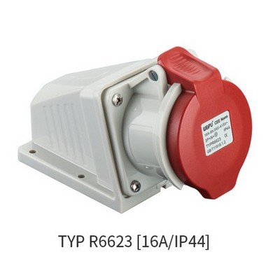 Wei Pu Industrial plug WEIPU IP44 Splash new pattern TYP-R6623 16A/5 Core 380V Ming Zhuang