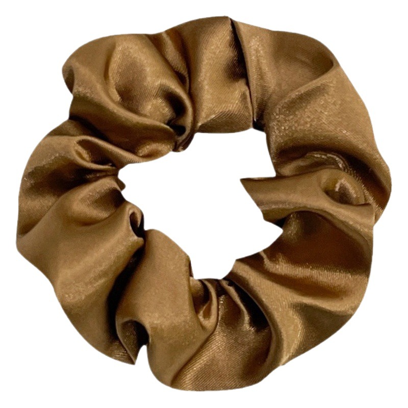 Transfronterizo europeo y americano de satén de cerdo de intestino grueso anillo de comercio exterior cuerda de lazo de pelo tocado flor Amazon banda de goma banda de pelo accesorios para el cabello femenino al por mayor