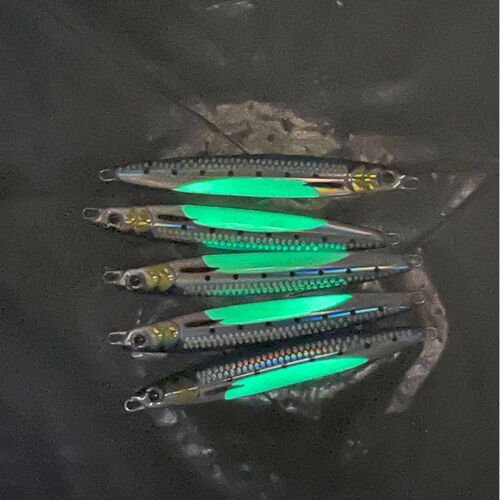 Wholesale of iron plate fishing gear, 3D printed fish scales, luminous belly, iron plate, lead fish, cod, bass, sea fishing iron plate bait