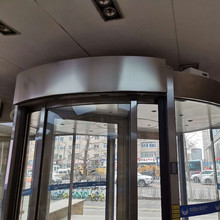 沈阳弧形风幕机旋转门热风幕转门电热风幕