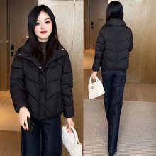 反季棉服短款时尚加厚保暖冬季妈妈装棉袄新款小个子外套