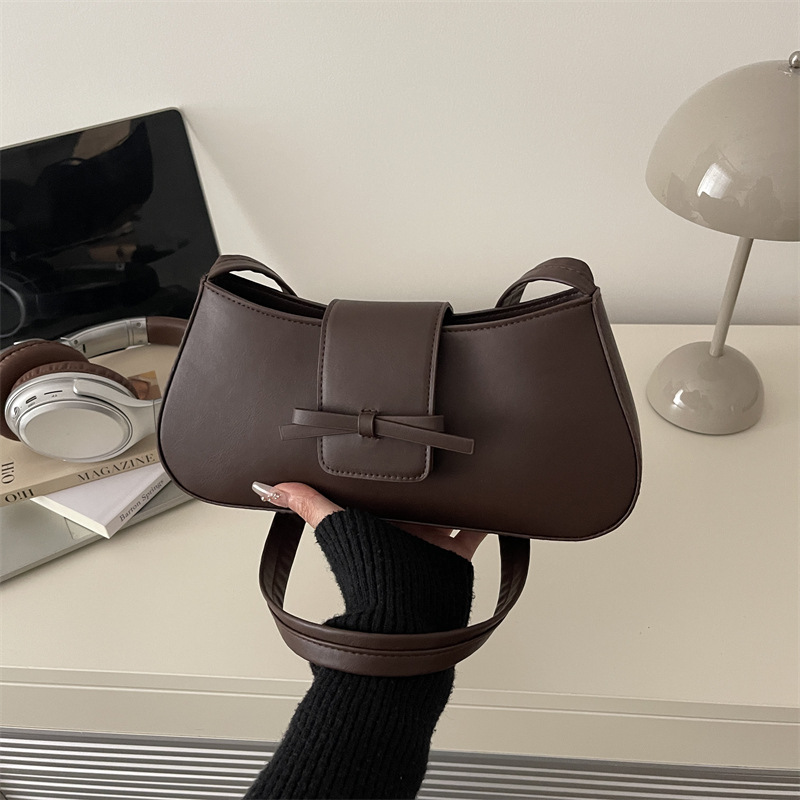 Borsa a tracolla piccola quadrata da donna stile coreano fiocco_voghion.com