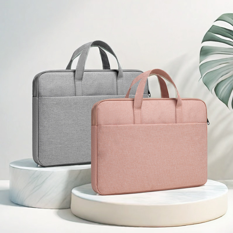 Cross-Border Laptop Sleeve Bag, Oxford Cloth Thickened Waterproof Notebook Protective Cover, Business Storage Briefcase